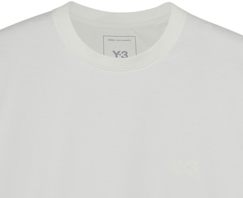 Camiseta Unisex Blanca de Algodón con Cuello Redondo Y-3 REG SS. JD9829 Purchase Camiseta Unisex Blanca de Algodón con Cuello Redondo Y-3 REG SS. JD9829