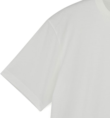 Camiseta Unisex Blanca de Algodón con Cuello Redondo Y-3 REG SS. JD9829 Details for Camiseta Unisex Blanca de Algodón con Cuello Redondo Y-3 REG SS. JD9829