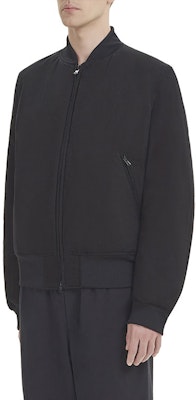 Chaqueta Bomber Reversible Y-3 Unisex Negra con Cuello Baseball de Algodón DY7303 3