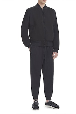 Chaqueta Bomber Reversible Y-3 Unisex Negra con Cuello Baseball de Algodón DY7303 4