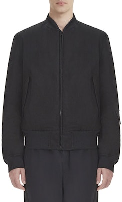 Chaqueta Bomber Reversible Y-3 Unisex Negra con Cuello Baseball de Algodón DY7303 Details for Chaqueta Bomber Reversible Y-3 Unisex Negra con Cuello Baseball de Algodón DY7303