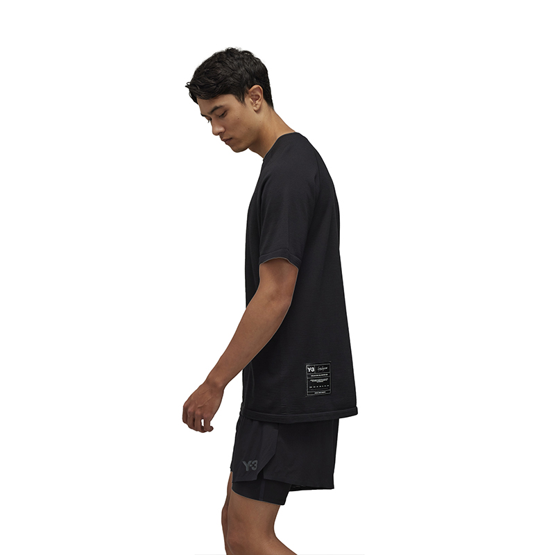 Purchase Y-3 Run Knit SS Crewneck T-Shirt  Black IW9993