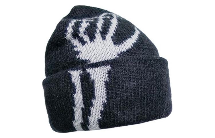 Lookbook Y-3 骷髏手臂針織毛帽 男女通用保暖帽 HS3318