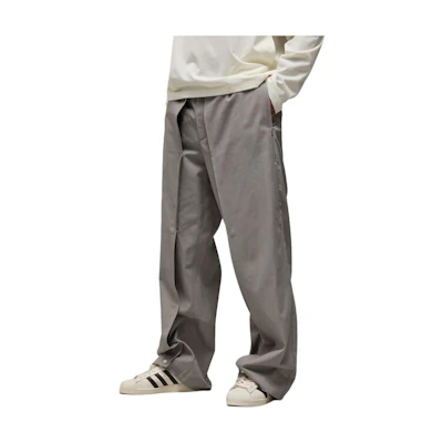 Y-3 Snap Button Unisex Casual Pants Grey IV7733