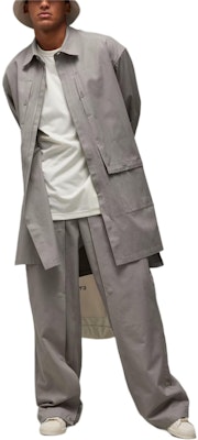Y-3 Celana Kasual Unisex Abu-Abu dengan Kancing Snap. IV7733 Purchase Y-3 Celana Kasual Unisex Abu-Abu dengan Kancing Snap. IV7733