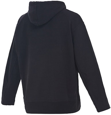 Y-3 Hoodie Hitam Solid dengan Logo Patch FN3379-58W Lookbook Y-3 Hoodie Hitam Solid dengan Logo Patch FN3379-58W