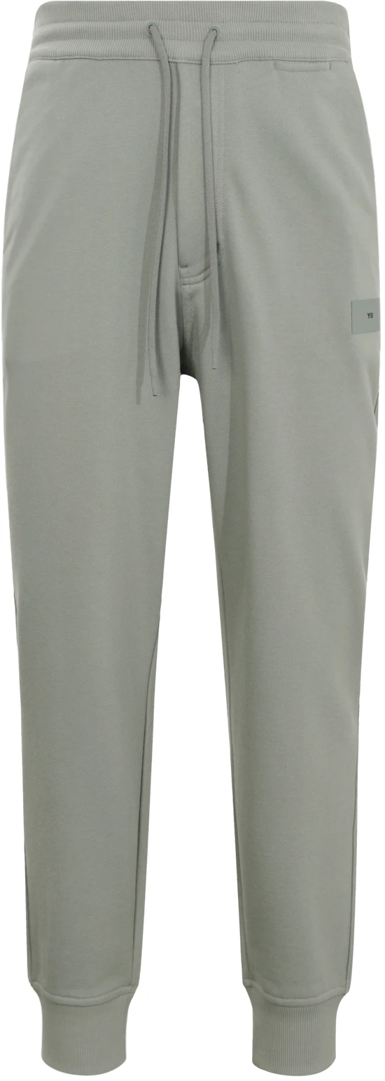 y-3-solid-color-drawstring-casual-pants-unisex-green-ip-7689