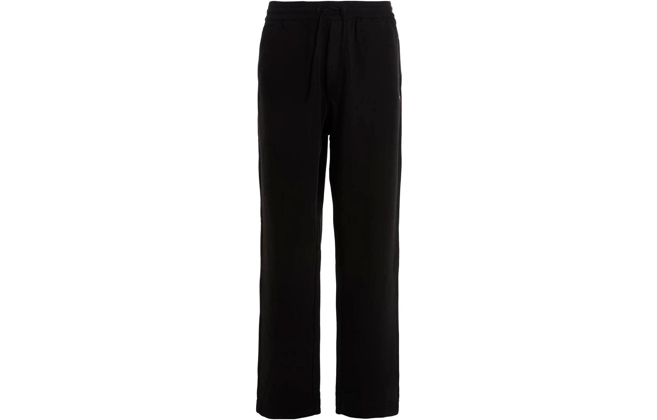 Y-3 Solid Color Drawstring Sweatpants Black H44782