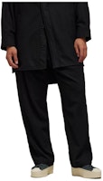 Y-3 Solid Color Lace-Up Casual Pants Unisex Black IL2152 Y-3 Solid Color Lace-Up Casual Pants Unisex Black IL2152
