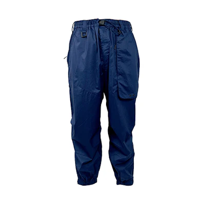 Y-3 Solid Color Lace-Up Jogger Pants Blue HZ8819