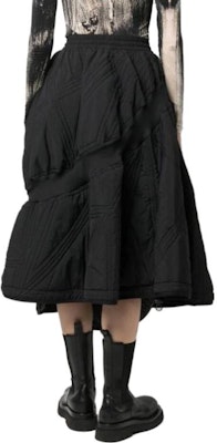 Y-3 Solid Color Long Elastic Waist Casual Skirt Black IL2054 Shop Y-3 Solid Color Long Elastic Waist Casual Skirt Black IL2054