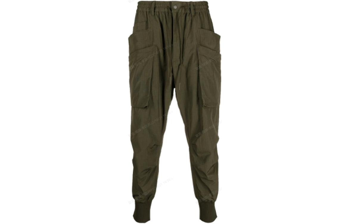 Y-3 Solid Color Mid-Rise Tapered Casual Pants GV4227 圖 2