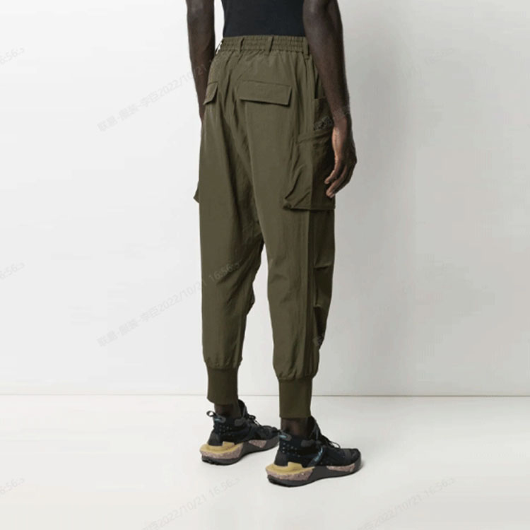 Y-3 Solid Color Mid-Rise Tapered Casual Pants GV4227 圖 4