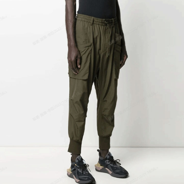 Y-3 Solid Color Mid-Rise Tapered Casual Pants GV4227 圖 5