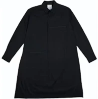Y-3 Solid Color Polo Collar Long Sleeve Jacket Black FN3374 Y-3 Solid Color Polo Collar Long Sleeve Jacket Black FN3374