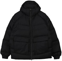 Y-3 Solid Color Puffer Hoodie Jacket Unisex Black. HN4330 Y-3 Solid Color Puffer Hoodie Jacket Unisex Black. HN4330