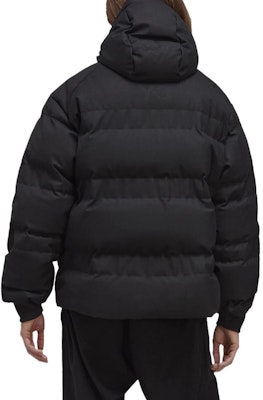 Y-3 Solid Color Puffer Hoodie Jacket Unisex Black. HN4330 Shop Y-3 Solid Color Puffer Hoodie Jacket Unisex Black. HN4330