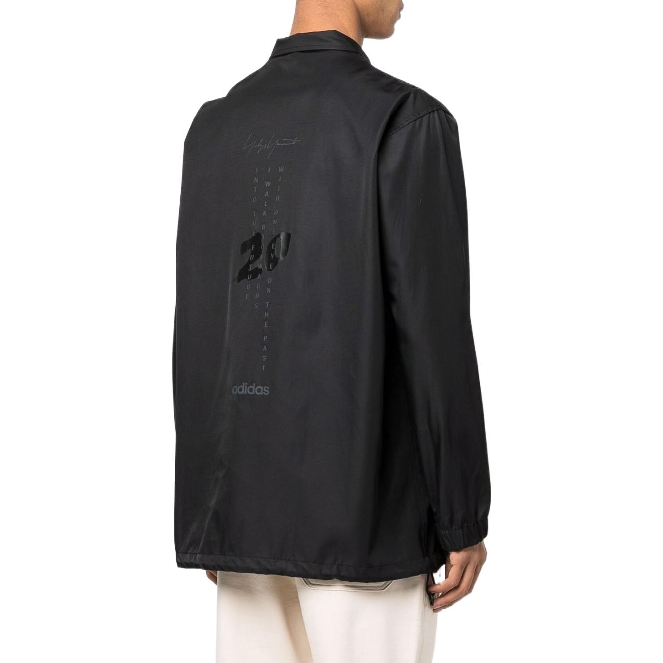 Shop Y-3 Solid Color Single-Breasted Long-Sleeve Jacket for Men. HG6069
