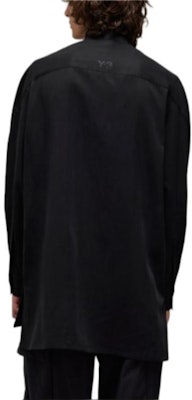 Y-3 Solid Color Stand Collar Asymmetric Pocket Button Jacket Black IW7465 Purchase Y-3 Solid Color Stand Collar Asymmetric Pocket Button Jacket Black IW7465
