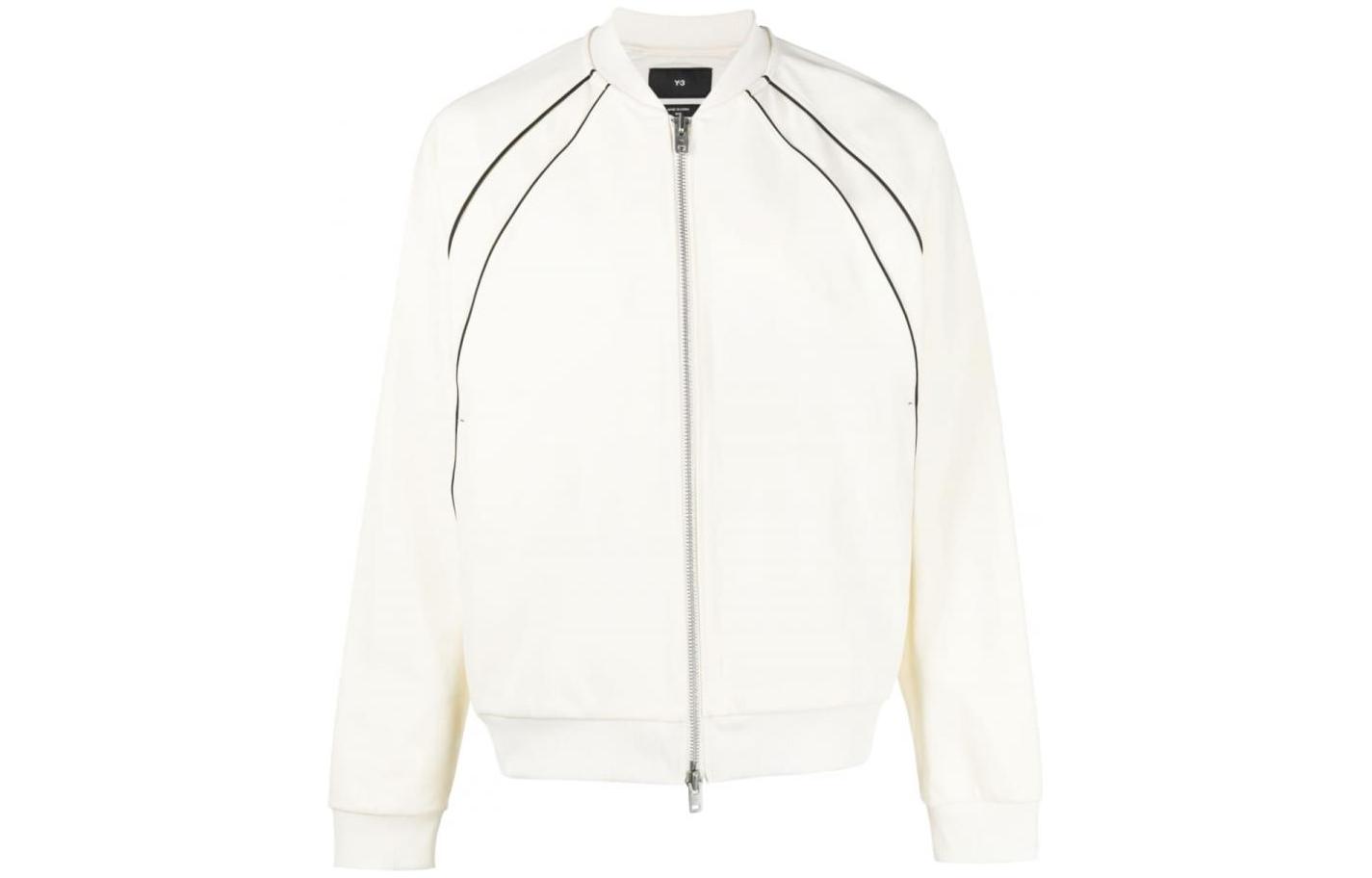 Y-3 Solid Color Zip-Up High Collar Jacket HZ0162