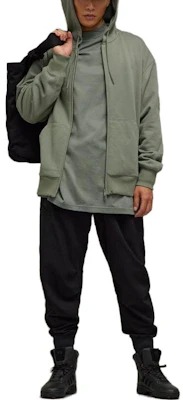 Y-3 Solid Color Zip-Up Hoodie Jacket Unisex IP7703 Lookbook Y-3 Solid Color Zip-Up Hoodie Jacket Unisex IP7703