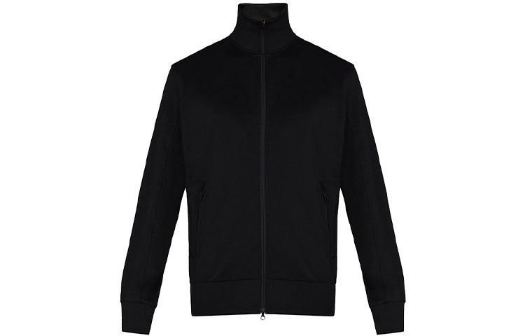 Order Y-3 Solid Color Zip-Up Jacket Black CY6879