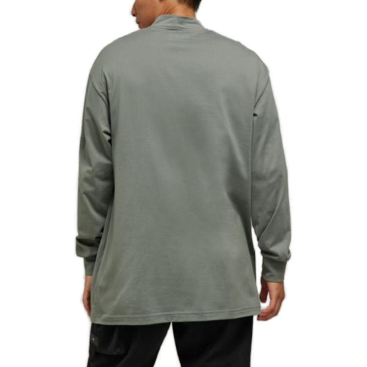 Shop Y-3 高领宽松长袖T恤 男女款 IP7705