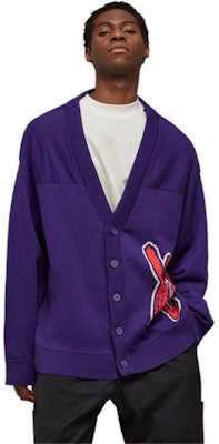 Kardigan Knit Logo Y-3 Unisex Biru Tua. IA3111 Shop Kardigan Knit Logo Y-3 Unisex Biru Tua. IA3111