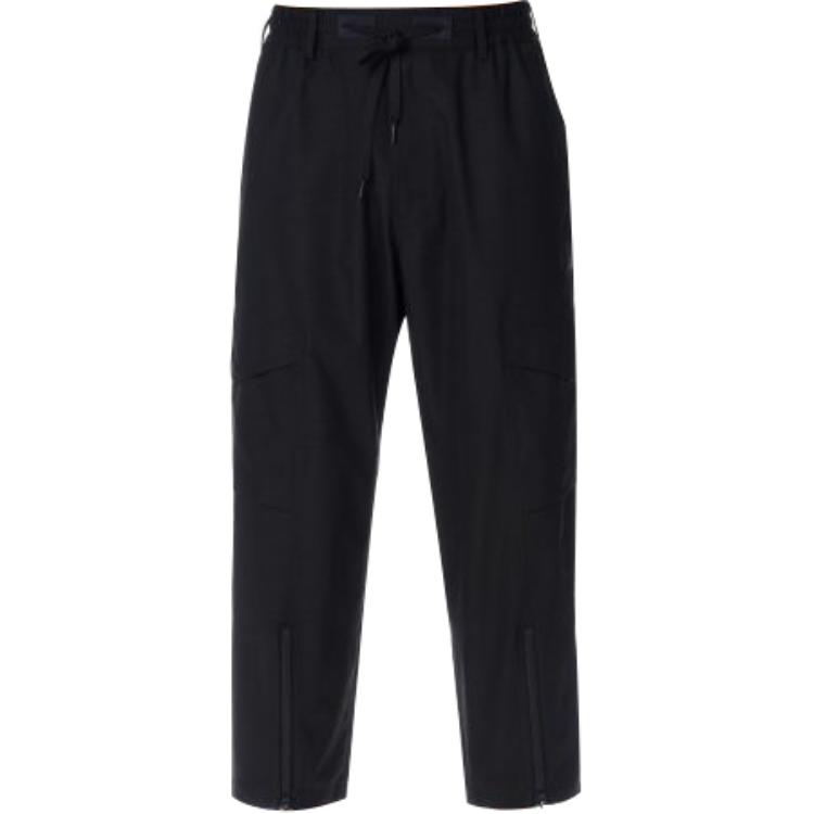 Y-3 Solid Minimalist Drawstring Casual Pants Unisex H63076
