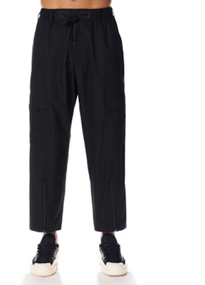 Y-3 Solid Minimalist Drawstring Casual Pants Unisex H63076 Shop Y-3 Solid Minimalist Drawstring Casual Pants Unisex H63076