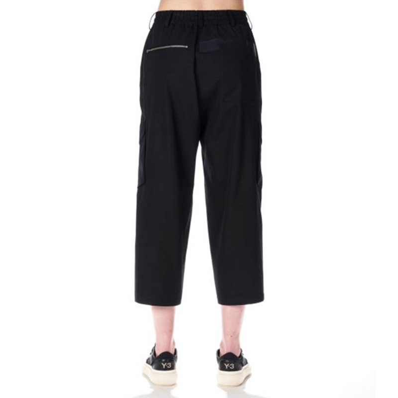 Purchase Y-3 Solid Minimalist Drawstring Casual Pants Unisex H63076