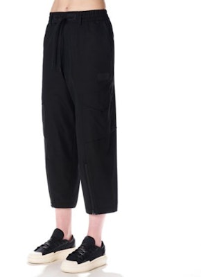 Y-3 Solid Minimalist Drawstring Casual Pants Unisex H63076 Details for Y-3 Solid Minimalist Drawstring Casual Pants Unisex H63076