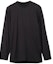 Buy Y-3 Solid Oversized Crewneck Pullover Lengan Panjang Unisex Hitam. H44788
