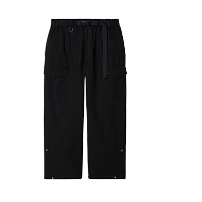 Y-3 Solid Panel Loose Tapered Casual Pants Unisex H63074