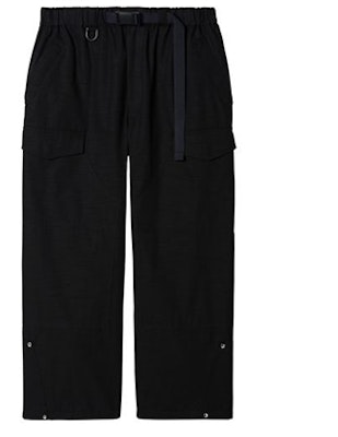 Y-3 Solid Panel Loose Tapered Casual Pants Unisex H63074 Order Y-3 Solid Panel Loose Tapered Casual Pants Unisex H63074