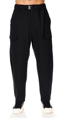 Y-3 Solid Panel Loose Tapered Casual Pants Unisex H63074 Details for Y-3 Solid Panel Loose Tapered Casual Pants Unisex H63074