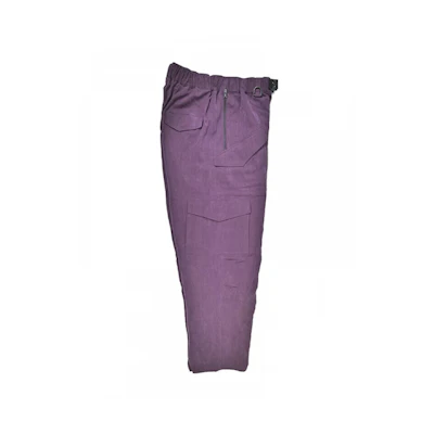 Y-3 Solid Purple Casual Straight Workwear Pants 39-IP7946