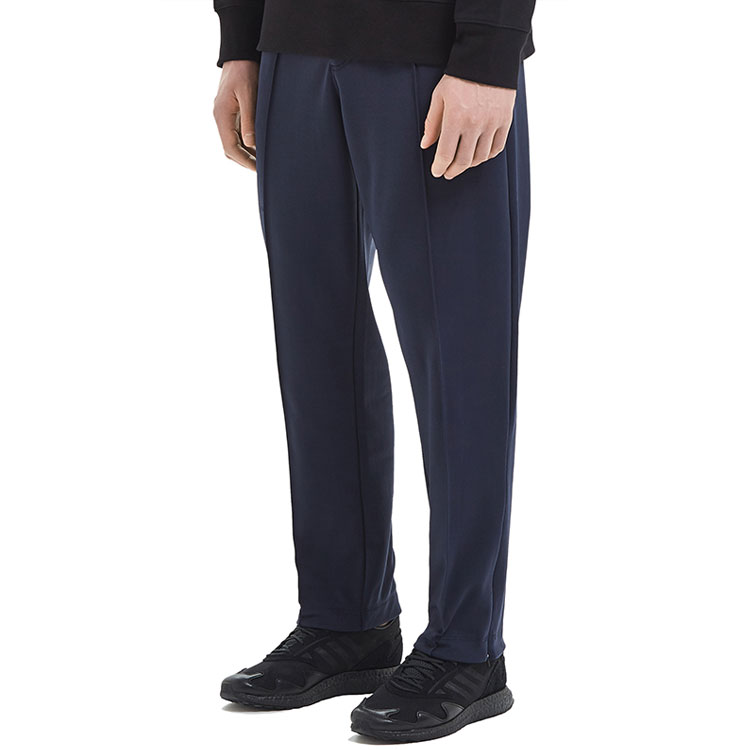 Details for Celana Kasual Pria Y-3 Navy Blue Straight-Leg dengan Drawstring. FN3384