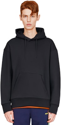 Y-3 SS21 Hoodie Hitam Oversized Solid H16340 Sizing Y-3 SS21 Hoodie Hitam Oversized Solid H16340
