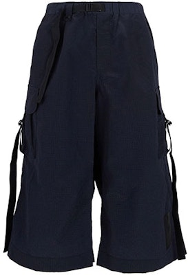 Y-3 SS21 Black Sash Seersucker Shorts GV6073 Buy Y-3 SS21 Black Sash Seersucker Shorts GV6073