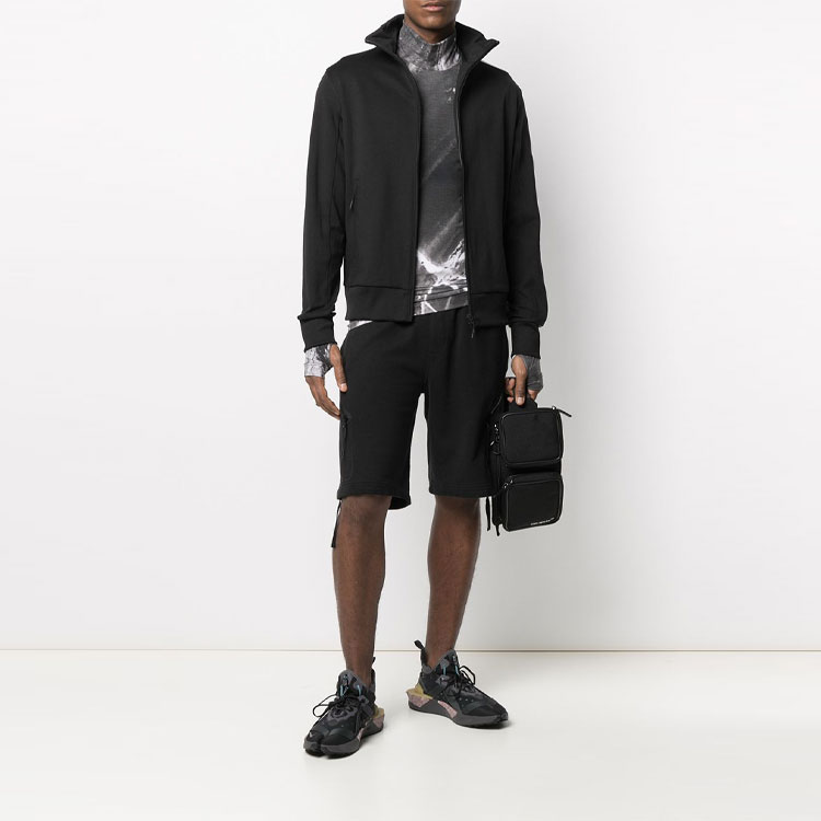 Shop Y-3 SS21 Black Solid Stripe Track Jacket H16347