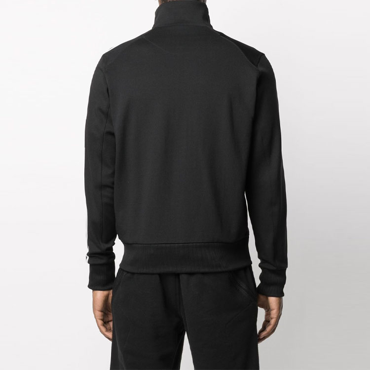 Purchase Y-3 SS21 Black Solid Stripe Track Jacket H16347