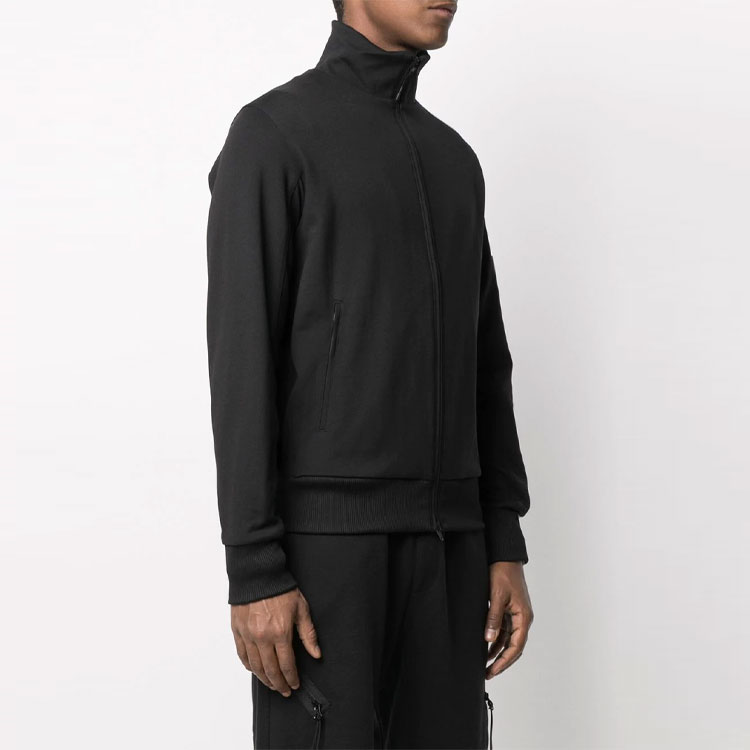 Details for Y-3 SS21 Black Solid Stripe Track Jacket H16347