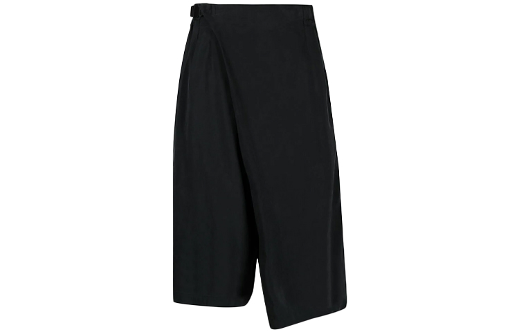 Y-3 SS21 Black Wrap-Style Casual Sports Shorts GT5263