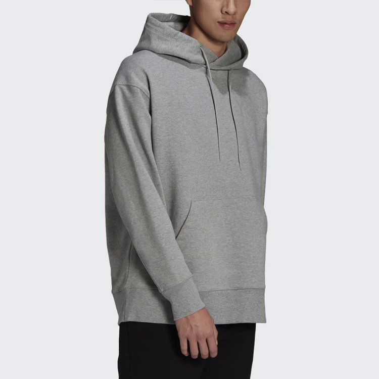 Purchase Y-3 SS21 グレー フーディー レターロゴ入り GV4199