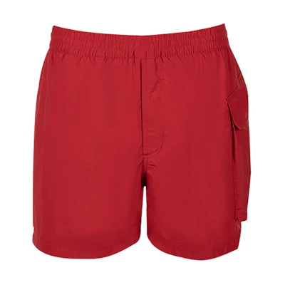 Y-3 SS21 Logo Casual Shorts Red Mens GT5255