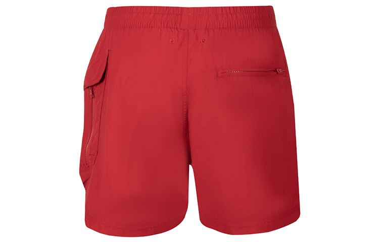 Lookbook Y-3 SS21 Logo Casual Shorts Red Mens GT5255
