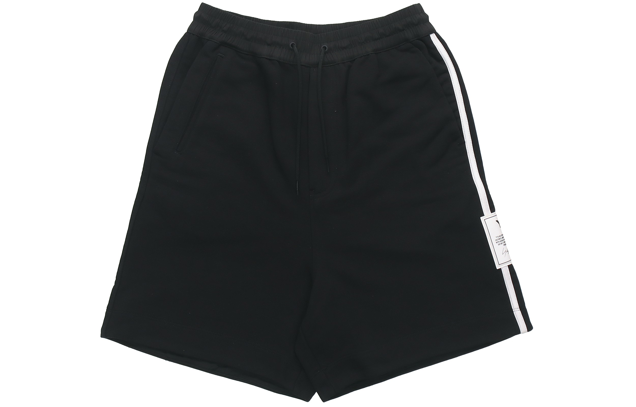 Lookbook Y-3 SS21 Logo Patch Black Shorts H16336