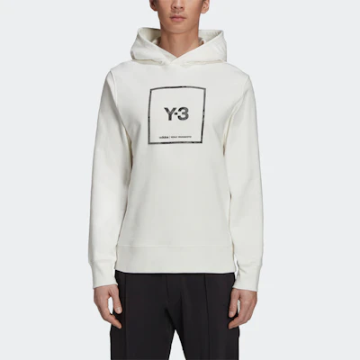 Y-3 SS21 Logo Print Hoodie Unisex White GV6054 Lookbook Y-3 SS21 Logo Print Hoodie Unisex White GV6054