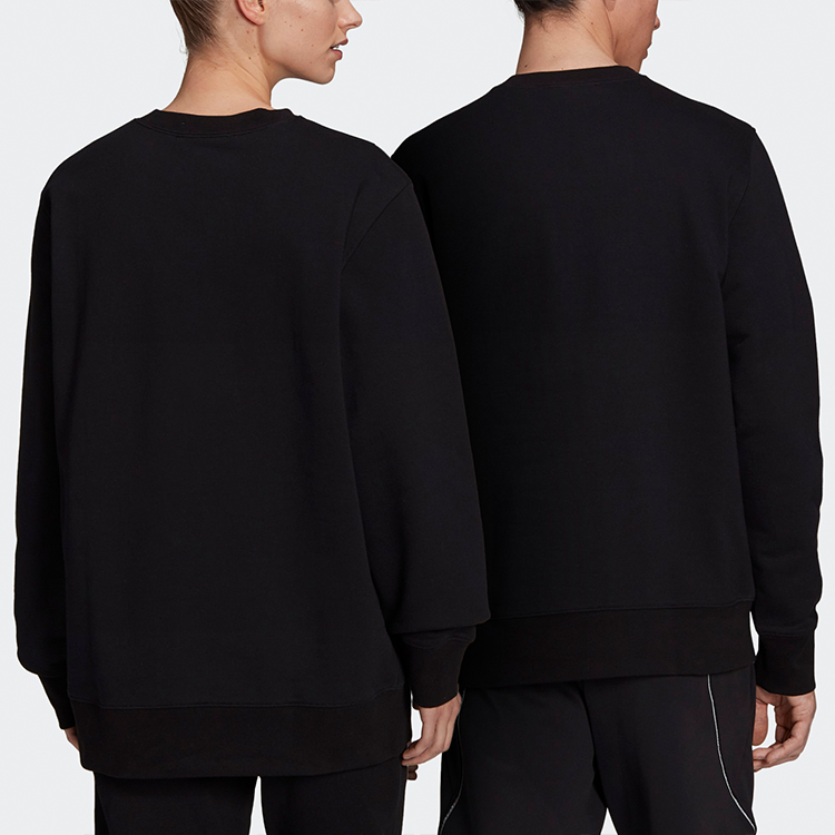 Shop Y-3 SS21 Logo Cetak Baju Sejuk Unisex Hitam GV6057